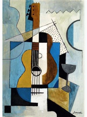 explain briefly why musical instruments often appear in cubist paintings.